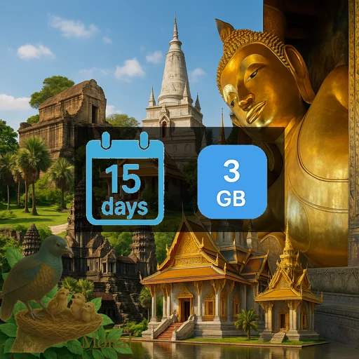 Cambodia 3GB 15Days