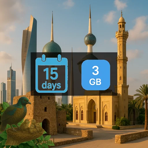 Kuwait 3GB 15Days