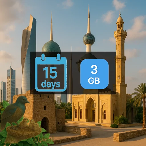 Kuwait 3GB 15Days