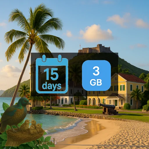 Cayman Islands 3GB 15Days