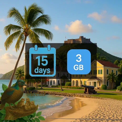 Cayman Islands 3GB 15Days