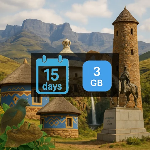 Lesotho 3GB 15Days