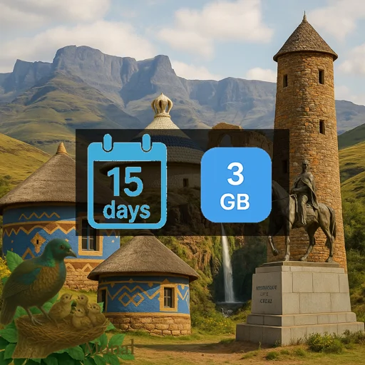 Lesotho 3GB 15Days