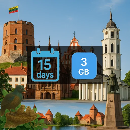 Lithuania 3GB 15Days