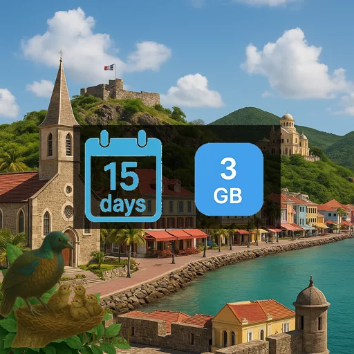 Saint Martin 3GB 15Days