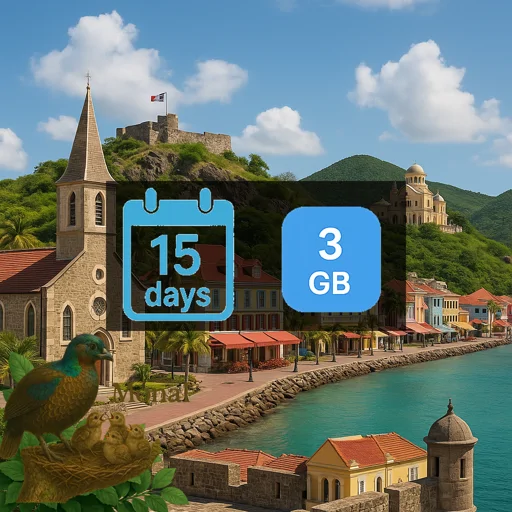 Saint Martin 3GB 15Days