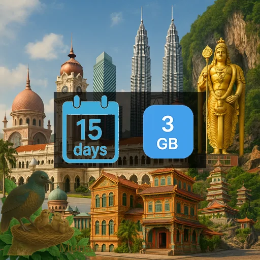 Malaysia 3GB 15Days (nonhkip)