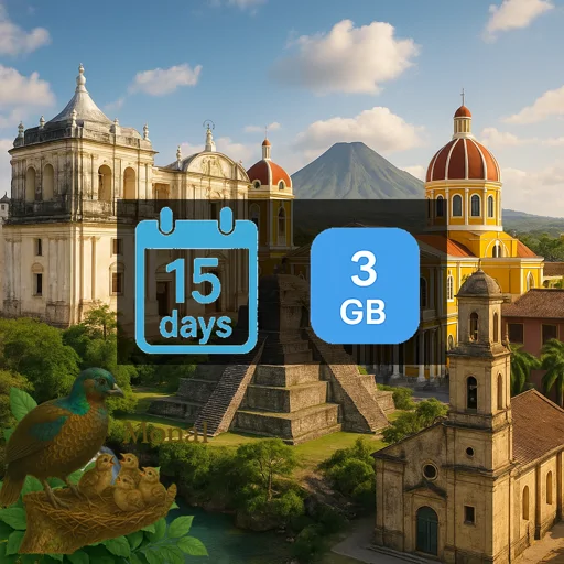 Nicaragua 3GB 15Days