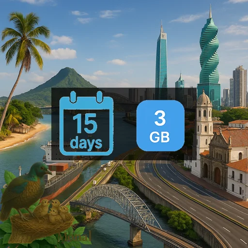 Panama 3GB 15Days