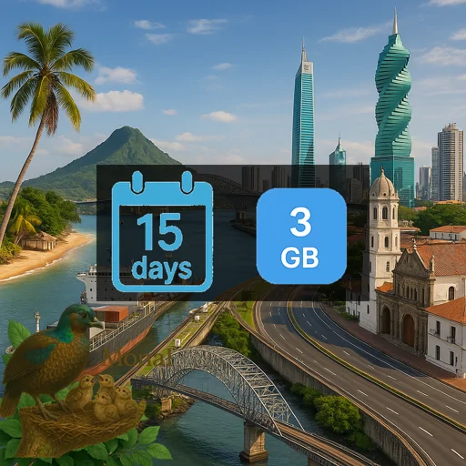 Panama 3GB 15Days