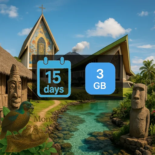 Papua New Guinea 3GB 15Days