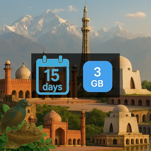 Pakistan 3GB 15Days