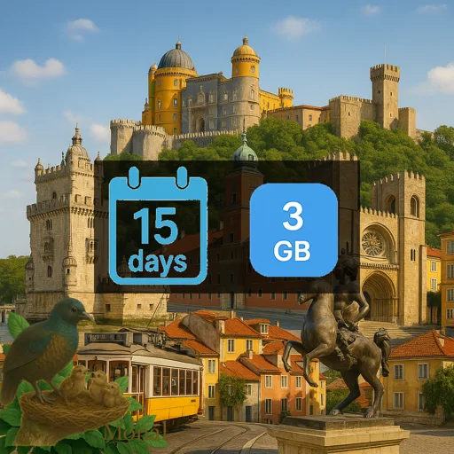 Portugal 3GB 15Days