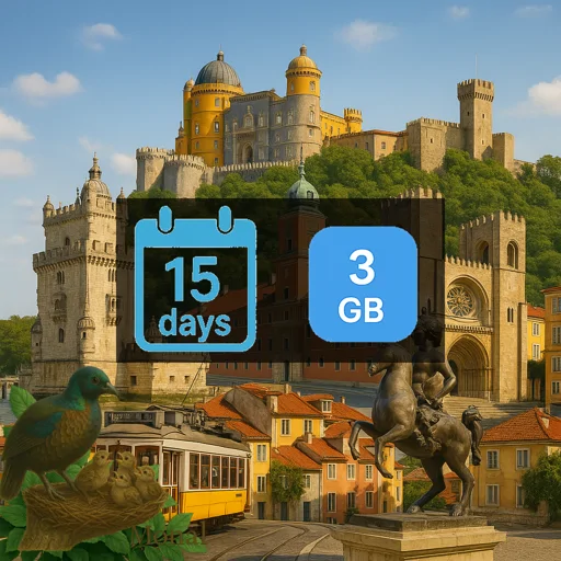 Portugal 3GB 15Days