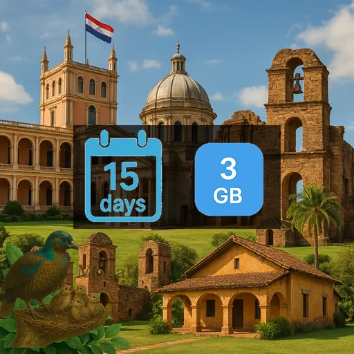 Paraguay 3GB 15Days