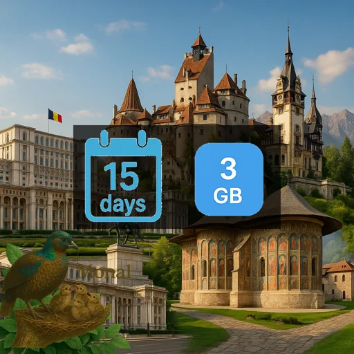 Romania 3GB 15Days