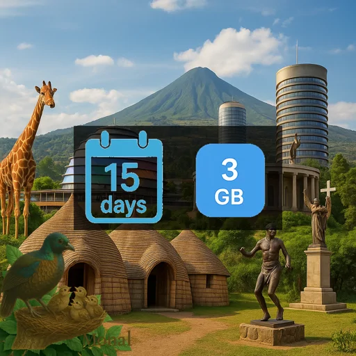Rwanda 3GB 15Days