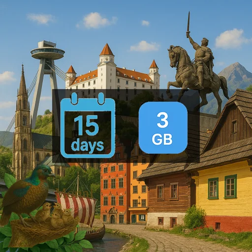 Slovakia 3GB 15Days