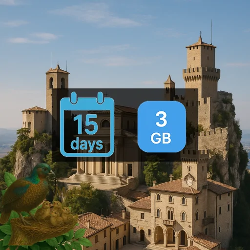 San Marino 3GB 15Days
