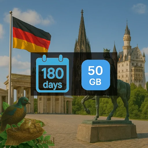 Germany 50GB 180Days