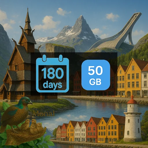Norway 50GB 180Days