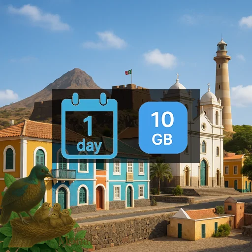 Cape Verde 10GB/Day Unlimited