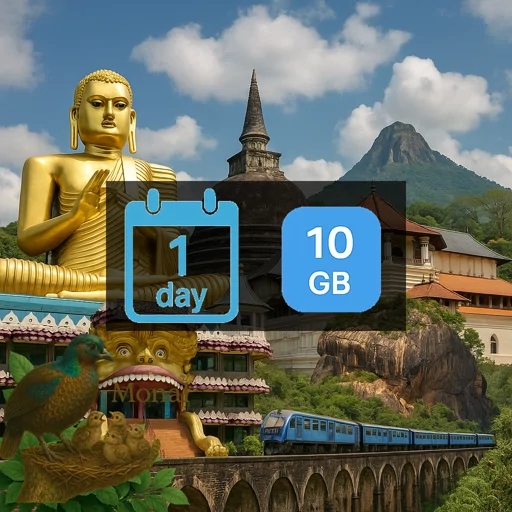 Sri Lanka 10GB/Day