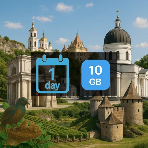 Moldova 10GB/Day Unlimited