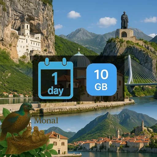 Montenegro 10GB/Day Unlimited