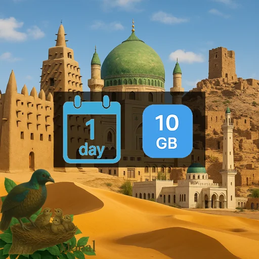 Mauritania 10GB/Day Unlimited
