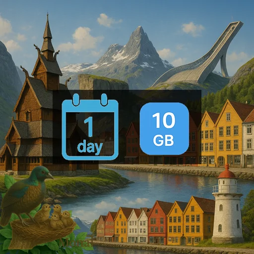 Norway 10GB/Day