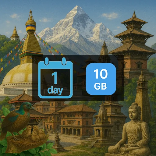 Nepal 10GB/Day Unlimited