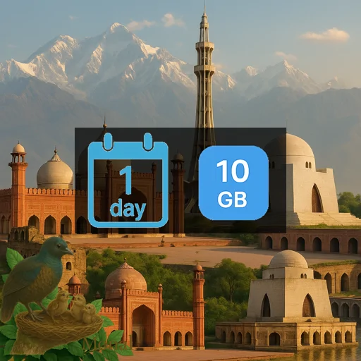 Pakistan 10GB/Day Unlimited