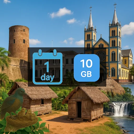 Suriname 10GB/Day Unlimited