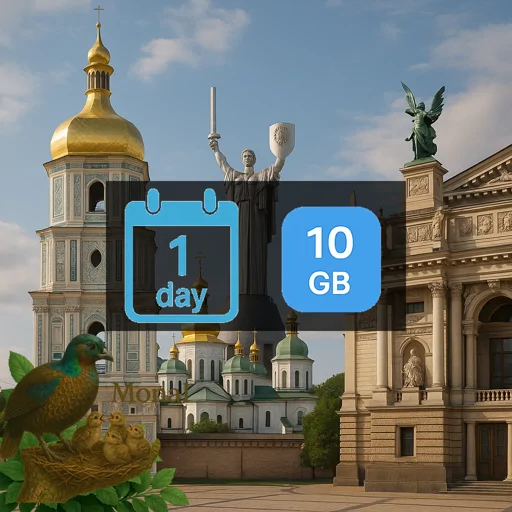 Ukraine 10GB/Day Unlimited