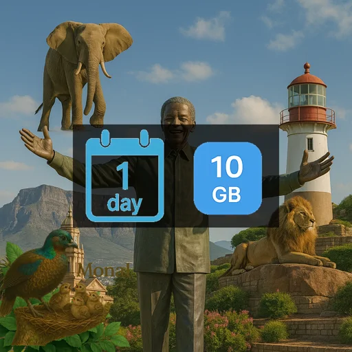 South Africa 10GB/Day