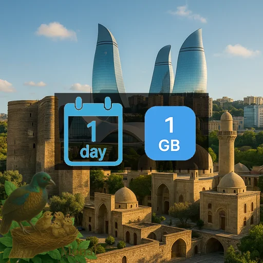 Azerbaijan 1GB/Day FUP1Mbps Unlimited