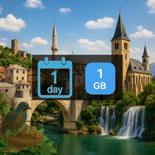 Bosnia and Herzegovina 1GB/Day
