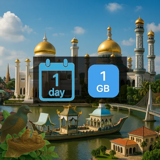 Brunei Darussalam 1GB/Day