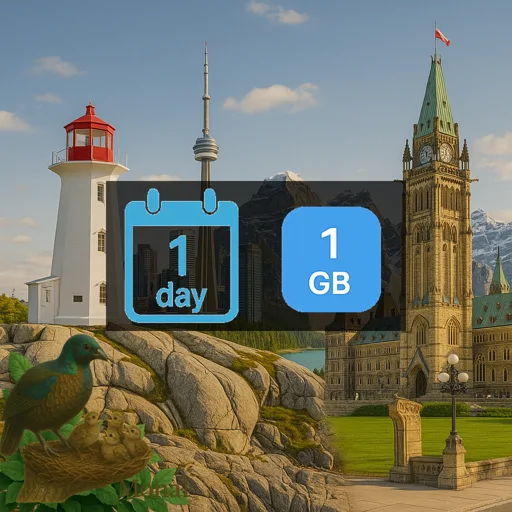 Canada 1GB/Day FUP1Mbps Premium Unlimited