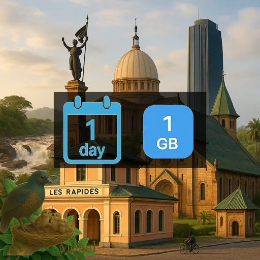 Republic of the Congo 1GB/Day Unlimited