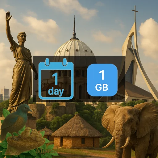 Cote d'Ivoire 1GB/Day