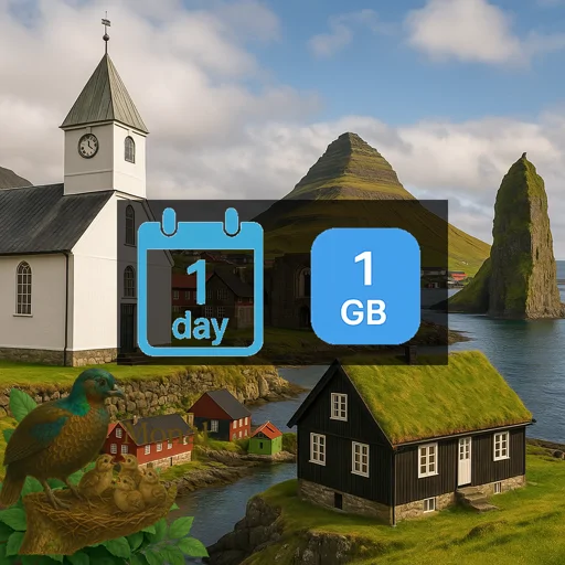 Faroe Islands 1GB/Day