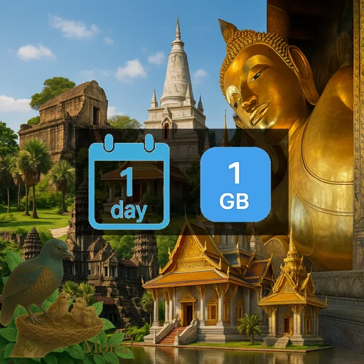 Cambodia 1GB/Day