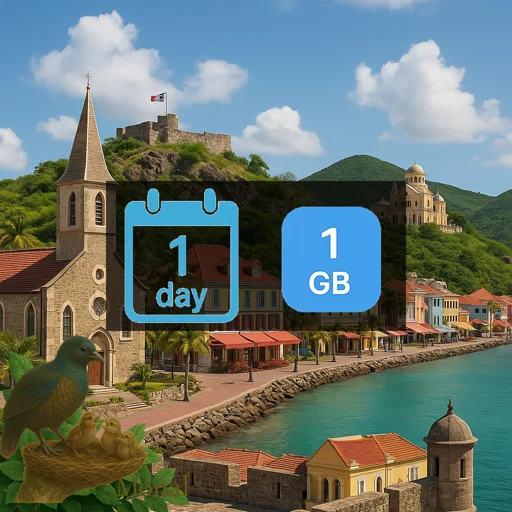 Saint Martin 1GB/Day FUP1Mbps Unlimited