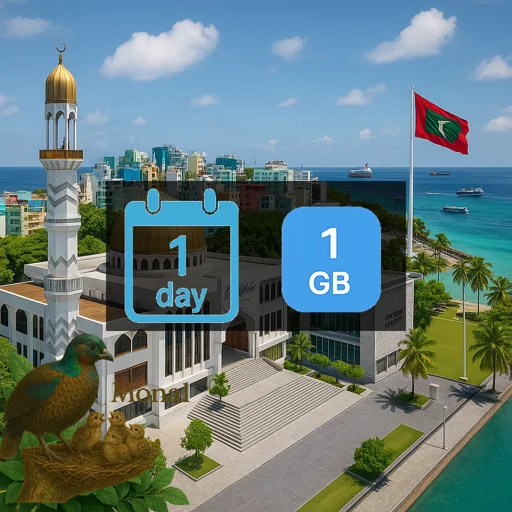Maldives 1GB/Day Unlimited