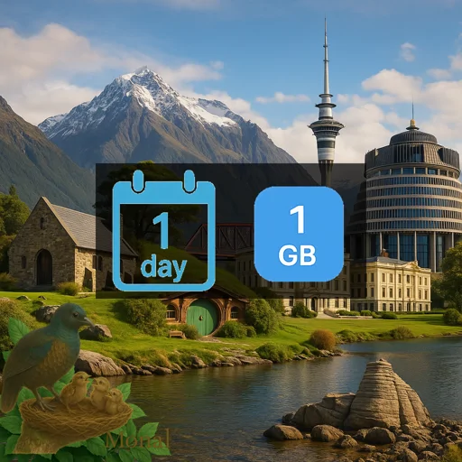 New Zealand 1GB/Day