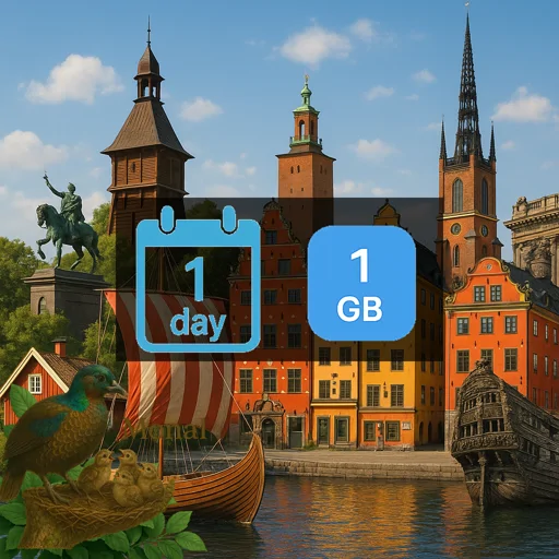Sweden 1GB/Day