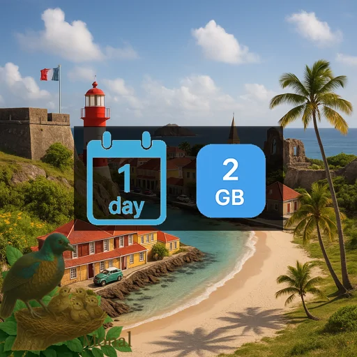 Saint Barthelemy 2GB/Day