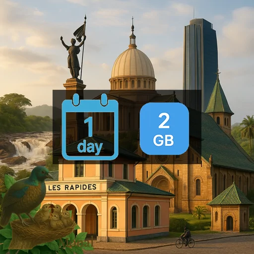 Republic of the Congo 2GB/Day Unlimited